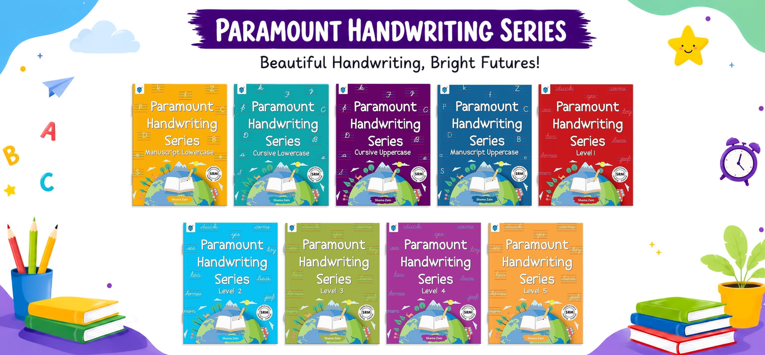 TURN WOBBLY LETTERS INTO BEAUTIFUL HANDWRITING WITH PARAMOUNT HANDWRITING SERIES