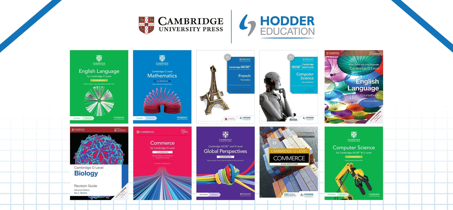 O Level Books List in Pakistan 2026–27: Subject-Wise Cambridge & Hodder Guide