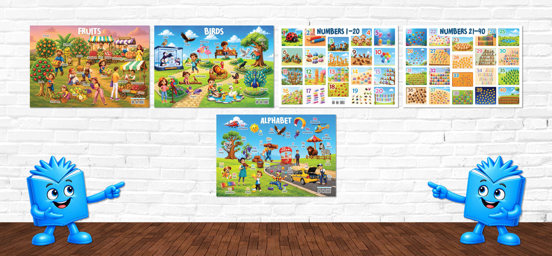 Can Your Walls Teach Your Child? The Power of Visual Learning