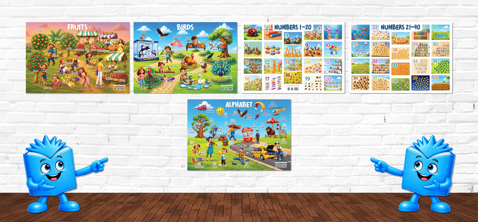 Can Your Walls Teach Your Child? The Power of Visual Learning