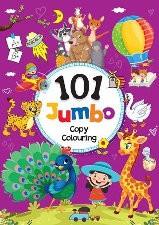 101 JUMBO COPY COLOURING - Paramount Books   