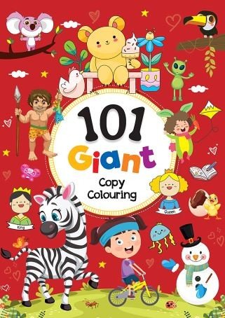 101 GIANT COPY COLOURING - Paramount Books   